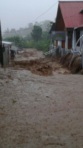 Banjir di Kelurahan Walian Dua Tomohon Selatan