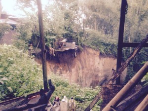 Longsor di Talikuran Kawangkoan Utara, Tujuh Rumah Warga Terancam tak Bisa Ditinggali