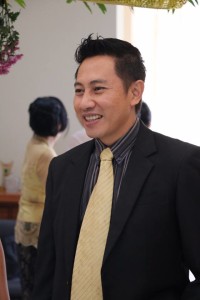 Kepala Dinas Perdagangan dan Perindustrian Kota Tomohon Ruddie A Lengkong SSTP