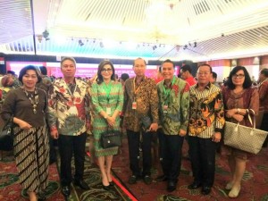 Wali Kota Tomohon  Jimmy F Eman SE Ak dan peserta Rakornas Pengendalian Inflasi