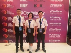 Tiga siswa SMA Kristen 2 Binsus yang bb ikut Debat Anti Korupsi di KPK