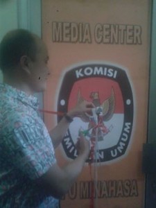 Media Center KPU Minahasa, KPU Minahasa
