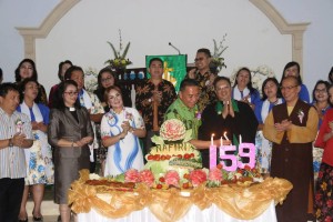 Perayaan HUT ke-159 Jemaat GMIM Nafiri Pengolombian