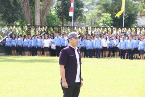 Ketua Pemuda Sinode GMIM Toar Pangkey Pemimpin Upacara HUT ke-89 Sumpah Pemuda