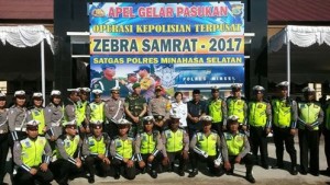  Operazi Zebra 2017, Polres Minahasa Selatan