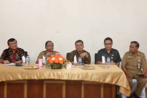 Dua Senator asal Sulut dan jajaran Pemkot Tomohon