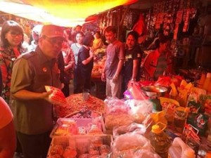 pasar minahasa, harga sembako minahasa, Pasar Langowan