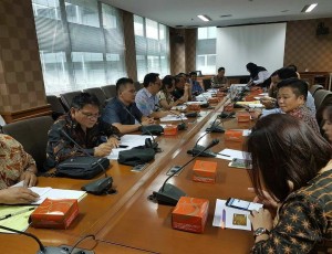 Pansus saat konsultasi di Badan Koordinasi Penanaman Modal Republik Indonesia