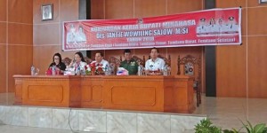 Bupati Minahasa Drs. Jantje W. Sajow,  Tondano Raya