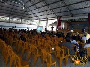 Kursi kosong yang tampak pada kegiatan Musrembang RKPD Kabupaten Minsel 