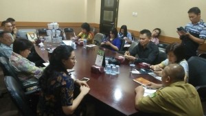 Pimpinan dan Komisi III DPRD Tomohon di Kota Tangerang