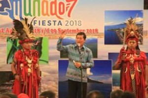 Kawanua Kota Balikpapan ,Manado Fiesta 2018, Vicky Lumentut 