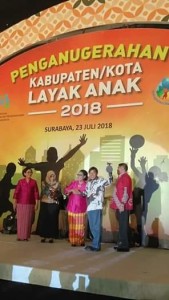 Kabupaten Layak Anak 2018, Bupati Minahasa Tenggara ,James Sumendap SH,