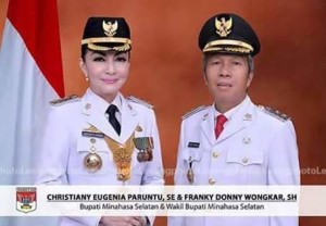 Frangky Donny Wongkar, Christiany Eugenia Paruntu, Roling pejabat