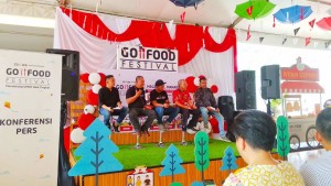 Go-Food Festival, go-jek, Anandita Danaatmadja, Danar Janiarto, Erwin Kontu,  Ir Happy Korah,