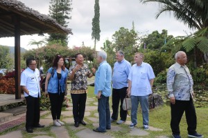 Wali Kota Tolmohon didampingi Bapelitbang dan rombongan Dubes negara sahabat