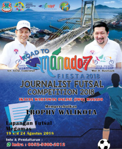Journalist Futsal Competition 2018,IWO Manado, anto reppy