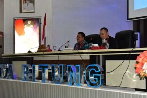 Wakil Walikota Bitung, Ir Maurits Mantiri MM, Lemhanas  ri