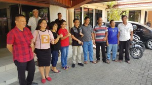 Senator SBANL menerima kunjungan KPA Sulawesi Utara dan tokoh agama dari Minahasa Utara