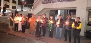 Doa bersama pemerintah dan masyarakat Kota Tomohon terhadap korban bencana di Sulawesi Tengah