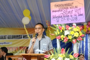 Asisten Kesra Drs ODS Mandagi mewakili Wali Kota Tomohon 