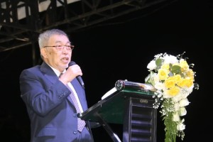 Pdt Dr KAM Yusuf Roni saat memimpin Ibadah KPI di Kota Tomohon