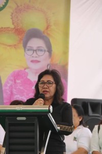 Dra Wilhelmina E Lolowang-Mintje MPd, Ketua DWP Kota Tomohon