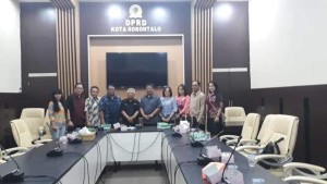 Kunker Komisi II DPRD Tomohon ke DPRD Kota Gorontalo