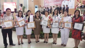 Penghargaan-penghargaan yang diterima Tomohon di HKN Provinsi Sulut Tahun 2018