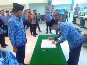 Pangemanan Jabat Ketua DP Korpri Kota Bitung Periode 2017-2022