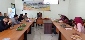 Sekretaris Kota Tomohon menyambut Tim Verifikasi Kota Sehat Provinsi Sulawesi Utara
