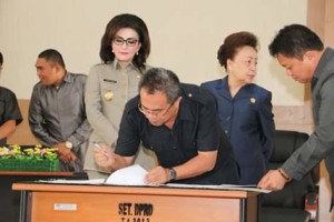 DPRD Minsel Laksanakan Paripurna Penyampaian Reses Masa sidang Kesatu Tahun 20192