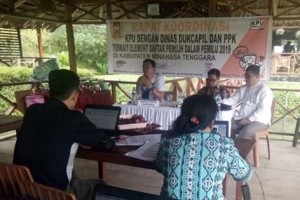 Pemilu 2019,KPU Minahasa Tenggara , NIK DPT