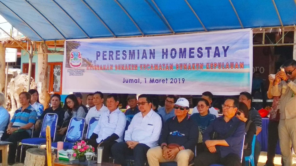 Bangun 27 Homestay di Bunaken, Pemkot Manado Dorong Keterlibatan Masyarakat Dalam Usaha Wisata