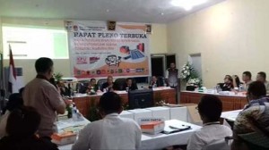 KPU Minahasa Plenokan Hasil Pemilu 2019 Selama Tiga Hari