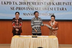 Pemkab Minsel Berhasil Raih WTP di Tahun 20191