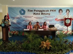Sekretaris Kota Bitung, Yoke Senduk , Lomba HKG PKK Provinsi Sulut