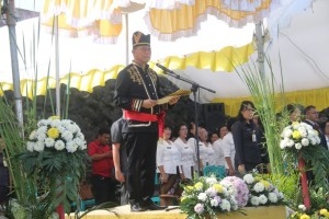 Wali Kota Tomohon Jimmy F Eman SE Ak CA Irup di peringatan Hardiknas 2019
