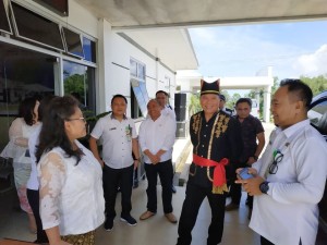 Peninjauan persiapan akreditasi RSUD Anugerah oleh Wali Kota Jimmy F Eman SE Ak CA