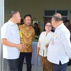 Wali Kota Tomohon, Sekretaris Kota, Kadis Kesehatan dan Direktur RSUD Anugerah 