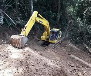 Pembangunan Infrastruktur Perintisan Jalan Kebun Jadi Prioritas Dandes Toyopon Tahun 2019