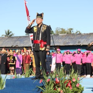 Wali Kota Tomohon Irup pada  Upacara Pemberian Remisi di LPKA Tomohon