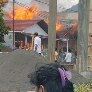 Kebakaran di Paslaten yang menewaskan Balita