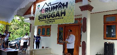 Wali Kota Tomohon meresmikan rumah singgah ketiga di Sulawesi Utara