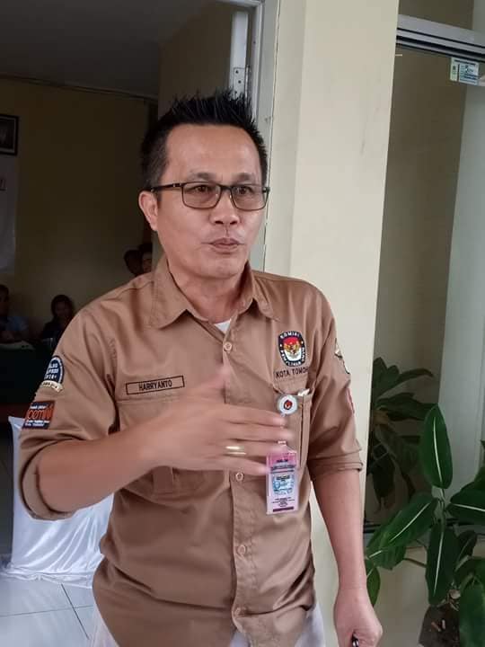 Drs Harryanto Lasut MAP, Ketua KPU Tomohon
