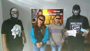 Patola Polres Minsel , Tobelo, trafficking 