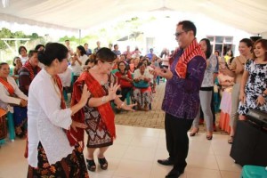 Para Pendeta serta Lansia GBKP Klasis Jakarta, Bogor dan Kalimantan kunjungi Kota Tomohon