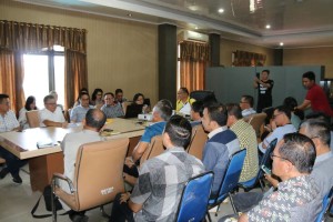 Rapat Persiapan Aksi Selaksa Merah Putih Bela NKRI di Kota Tomohon