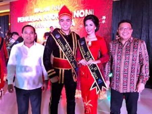  PNNS 2017,  Pemilihan Nyong dan Noni Sulut 2017,  Sandy Lumanauw, Ribka Mandagi 