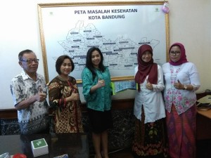 Komisi III DPRD Tomohon di Dinas Kesehatan Kota Bandung